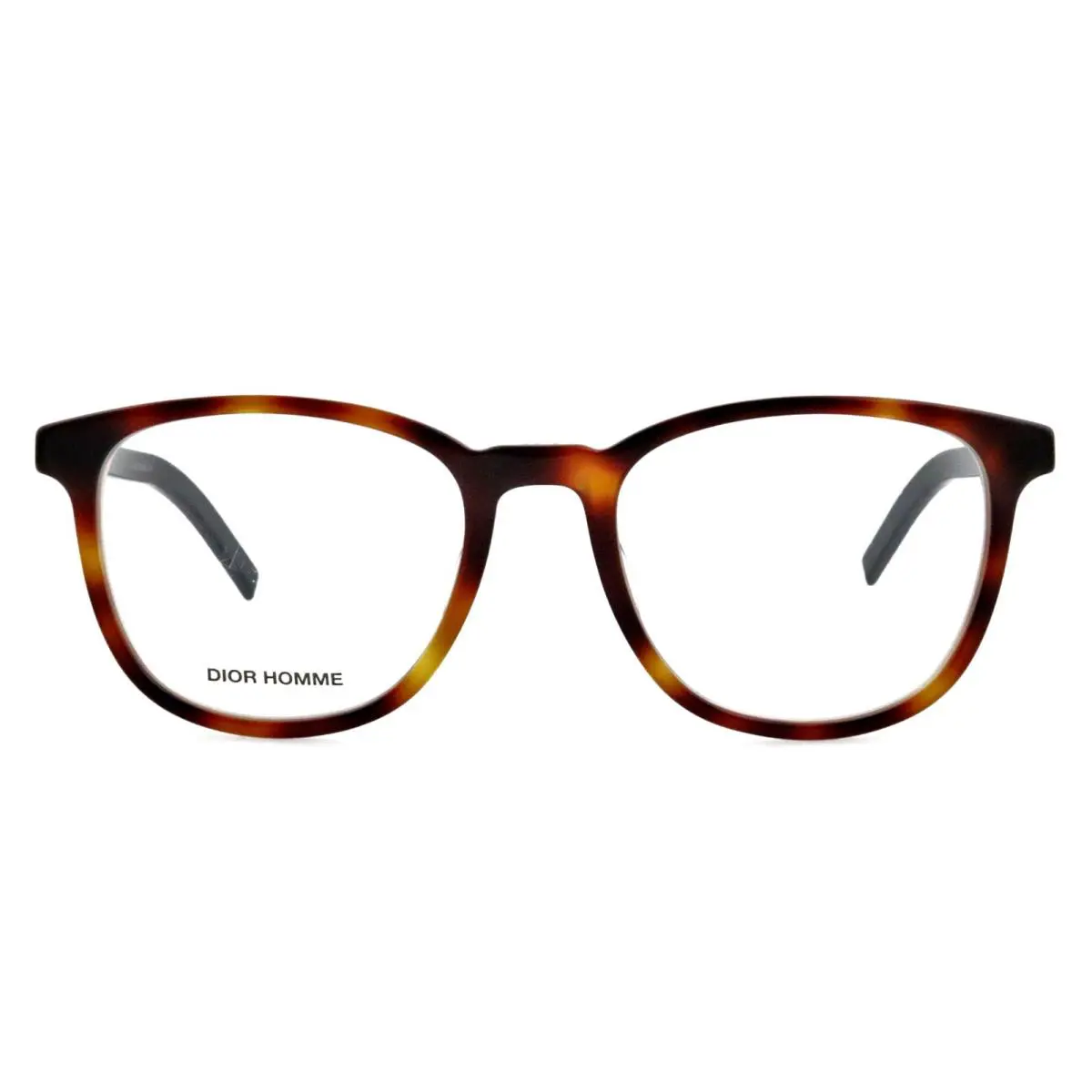 Christian  Homme Black Tie 242 086 51mm Havana Black Eyeglasses Italy by Dior
