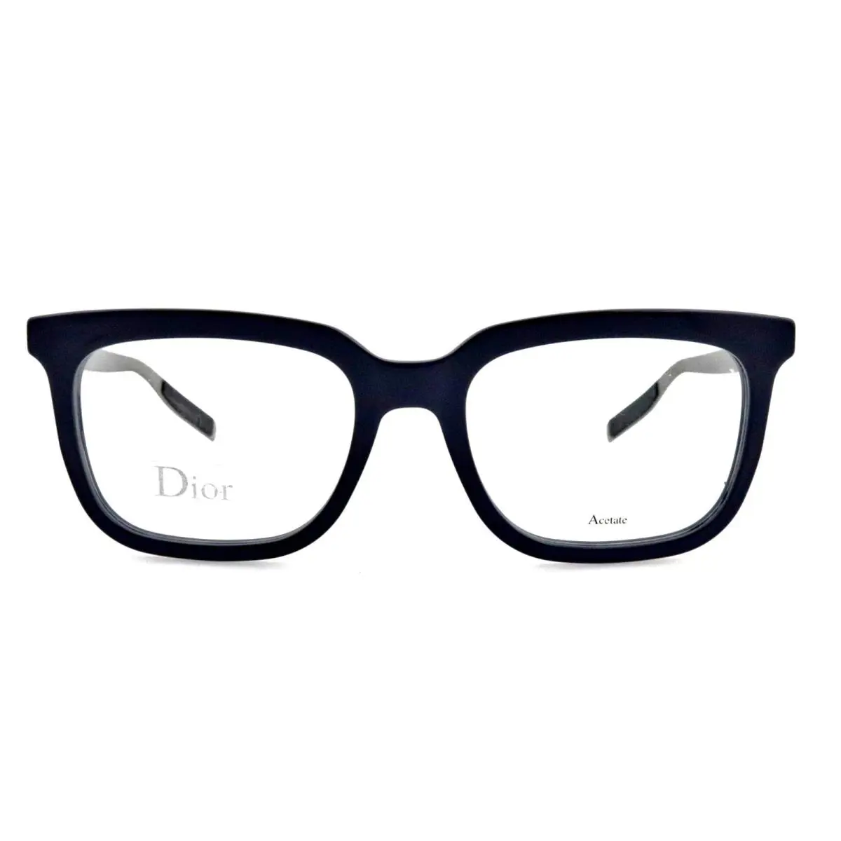 Christian  Homme Black Tie 216 R9A 54mm Blue Eyeglasses Italy Unisex by Dior