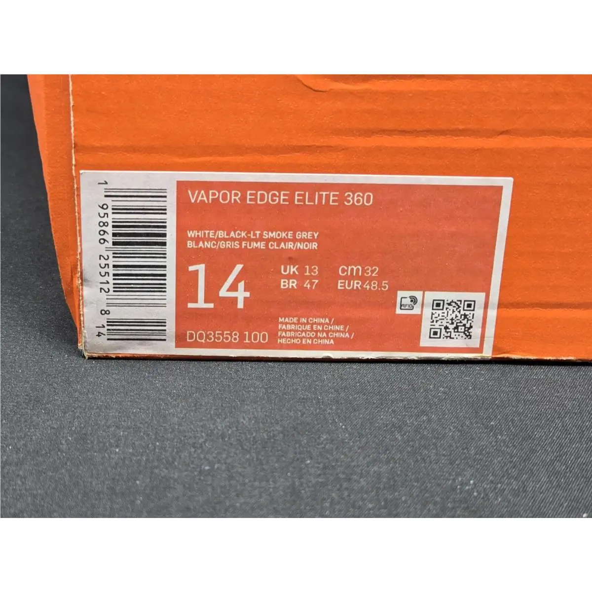Nike shoes - Nike Vapor Edge - Vapor Edge - DQ3558-100 - White 8