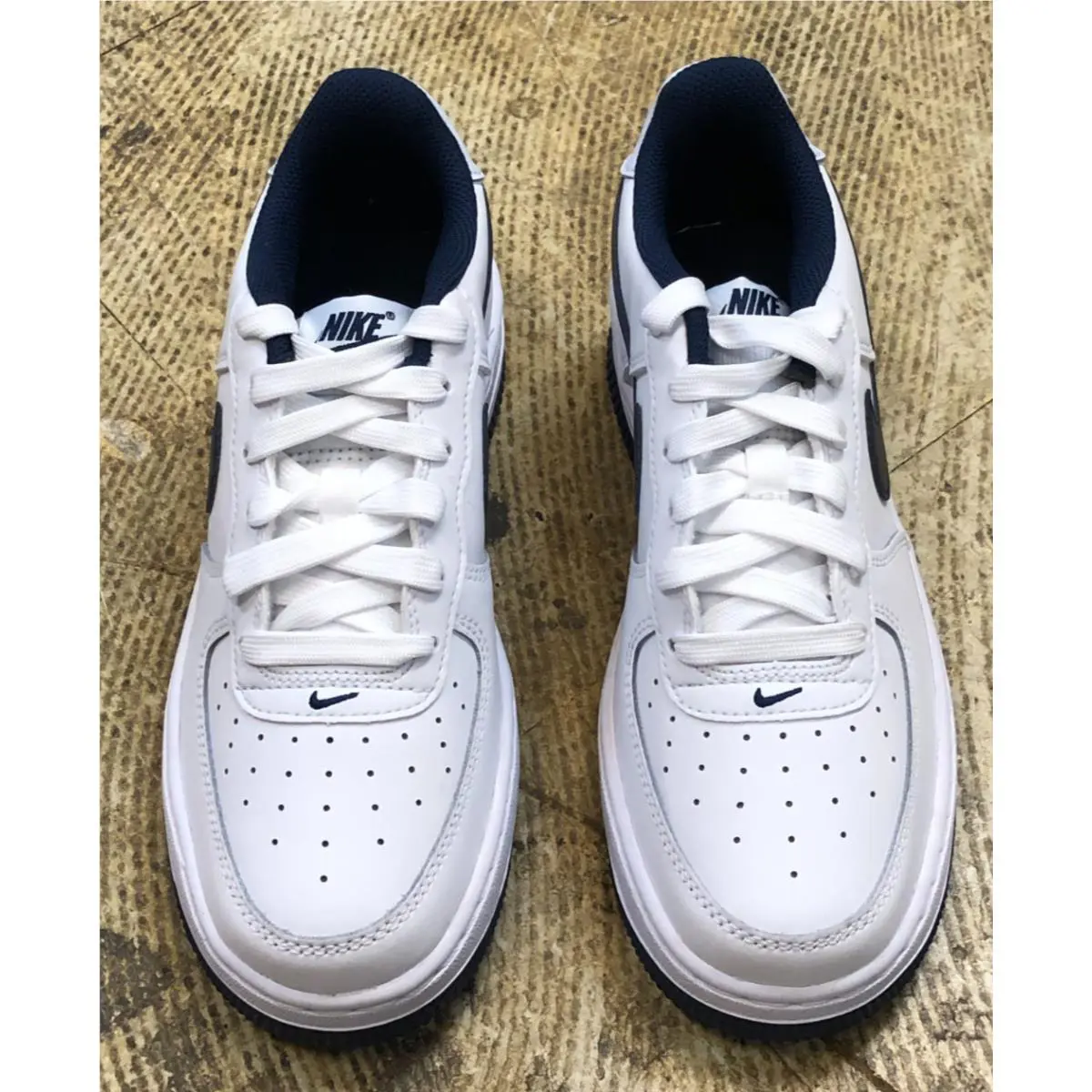 Nike shoes - Nike Air Force 1 GS - White 3