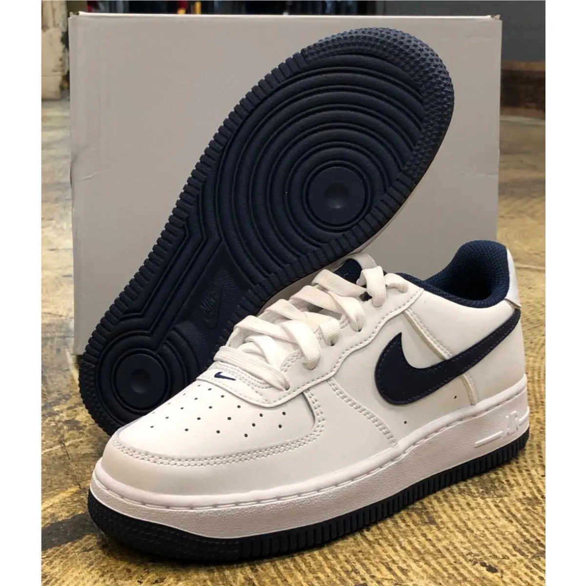 Nike shoes - Nike Air Force 1 GS - White 11