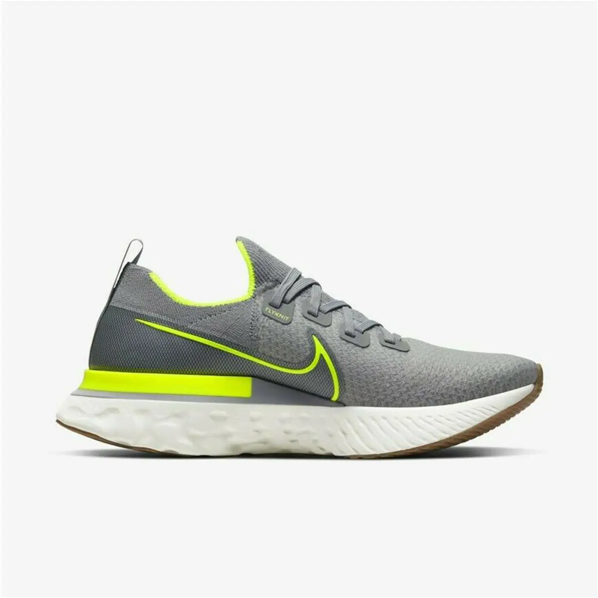 Nike shoes - Nike React Infinity - React Infinity - CD4371 - Black, Manufacturer: PARTICLE GREY/VOLT-WOLF GREY 1