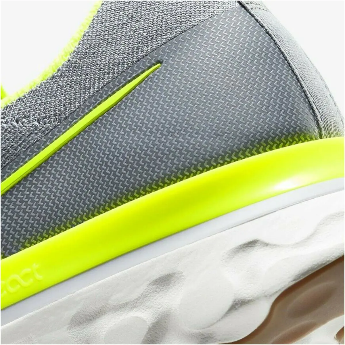 Nike shoes - Nike React Infinity - React Infinity - CD4371 - Black, Manufacturer: PARTICLE GREY/VOLT-WOLF GREY 6