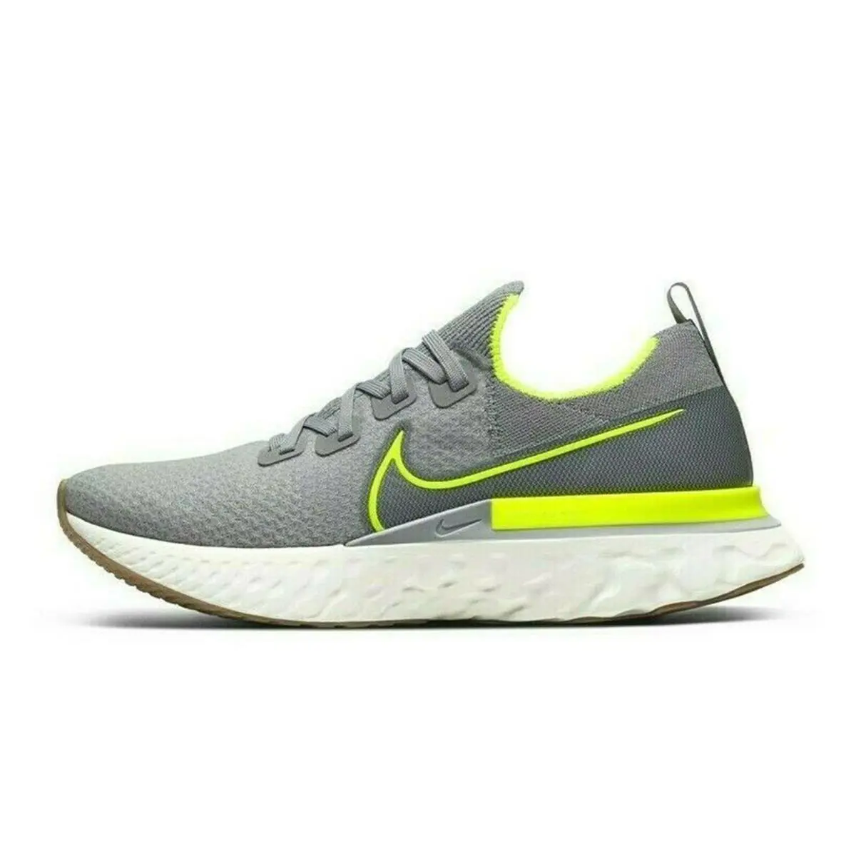 Nike shoes - Nike React Infinity - React Infinity - CD4371 - Black, Manufacturer: PARTICLE GREY/VOLT-WOLF GREY 8