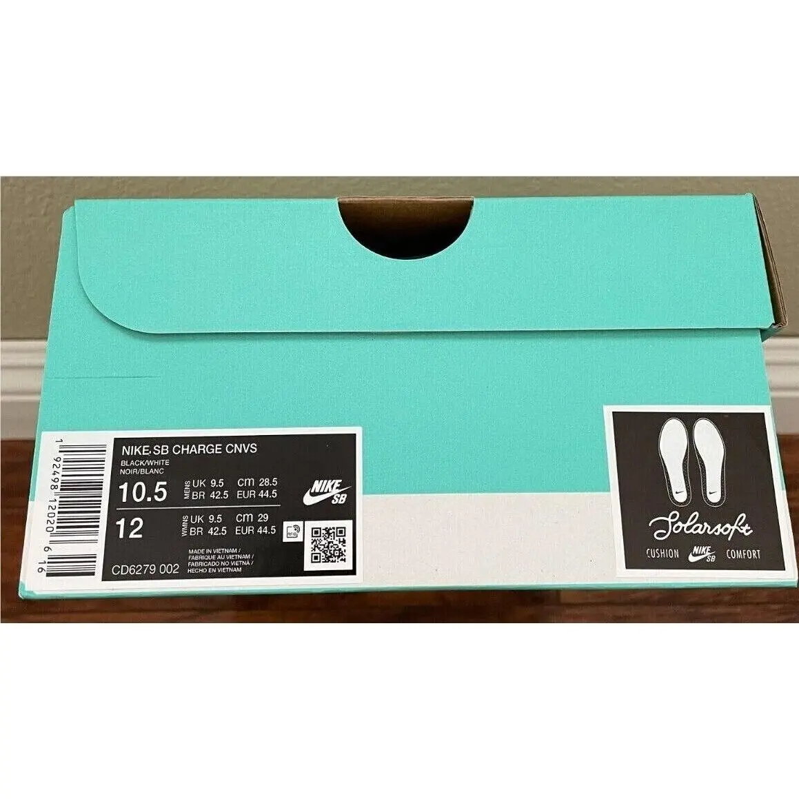 Nike shoes - Nike SB Charge - Charge - Black White 12