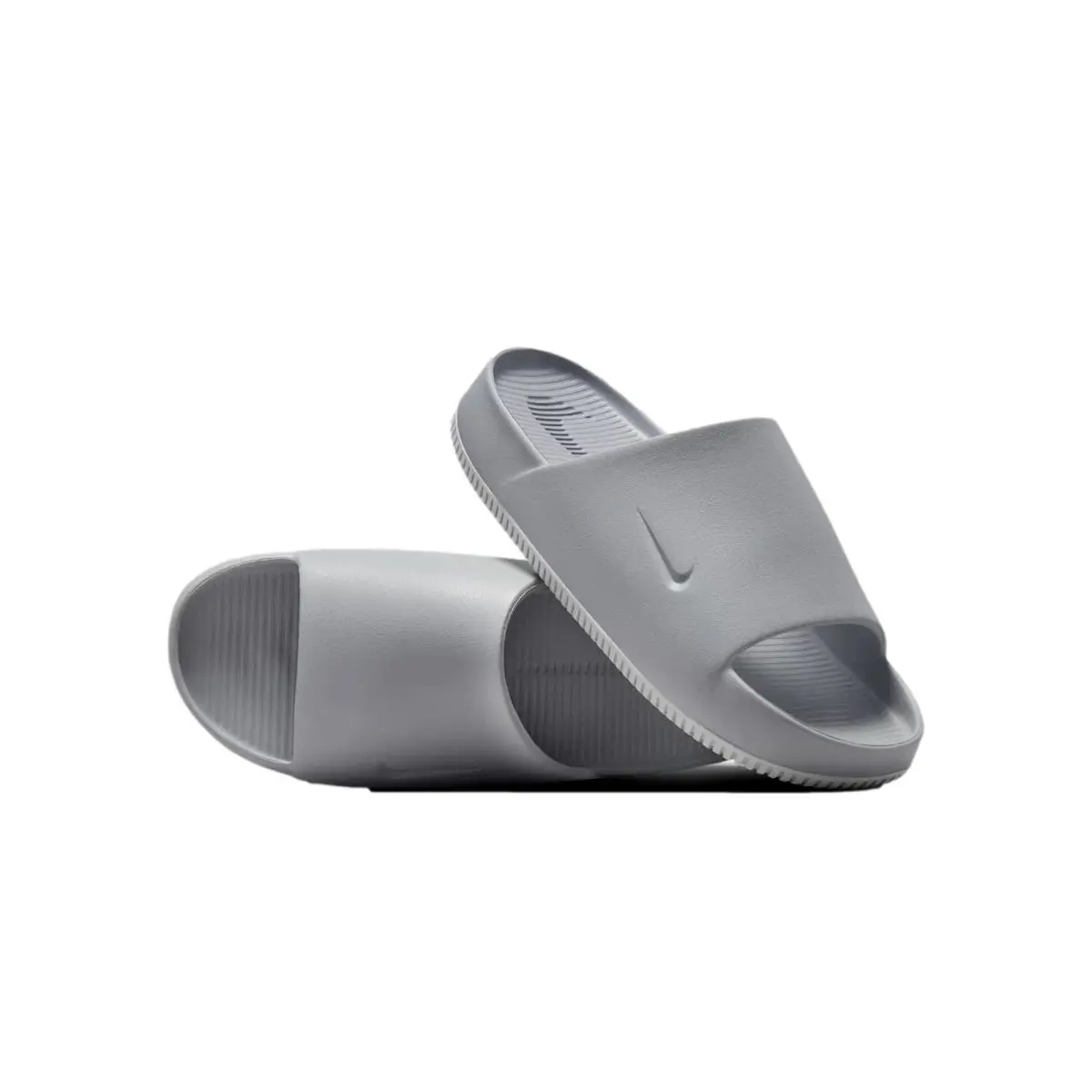 Nike Calm Slide Wolf Grey / Wolf Grey FD4116-004 Men`s - Multicolor