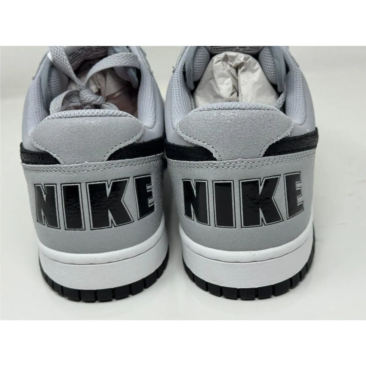 Nike shoes - Nike Big Nike Low Lux - 854166-006 - Gray (UPC: 823233155992) 1