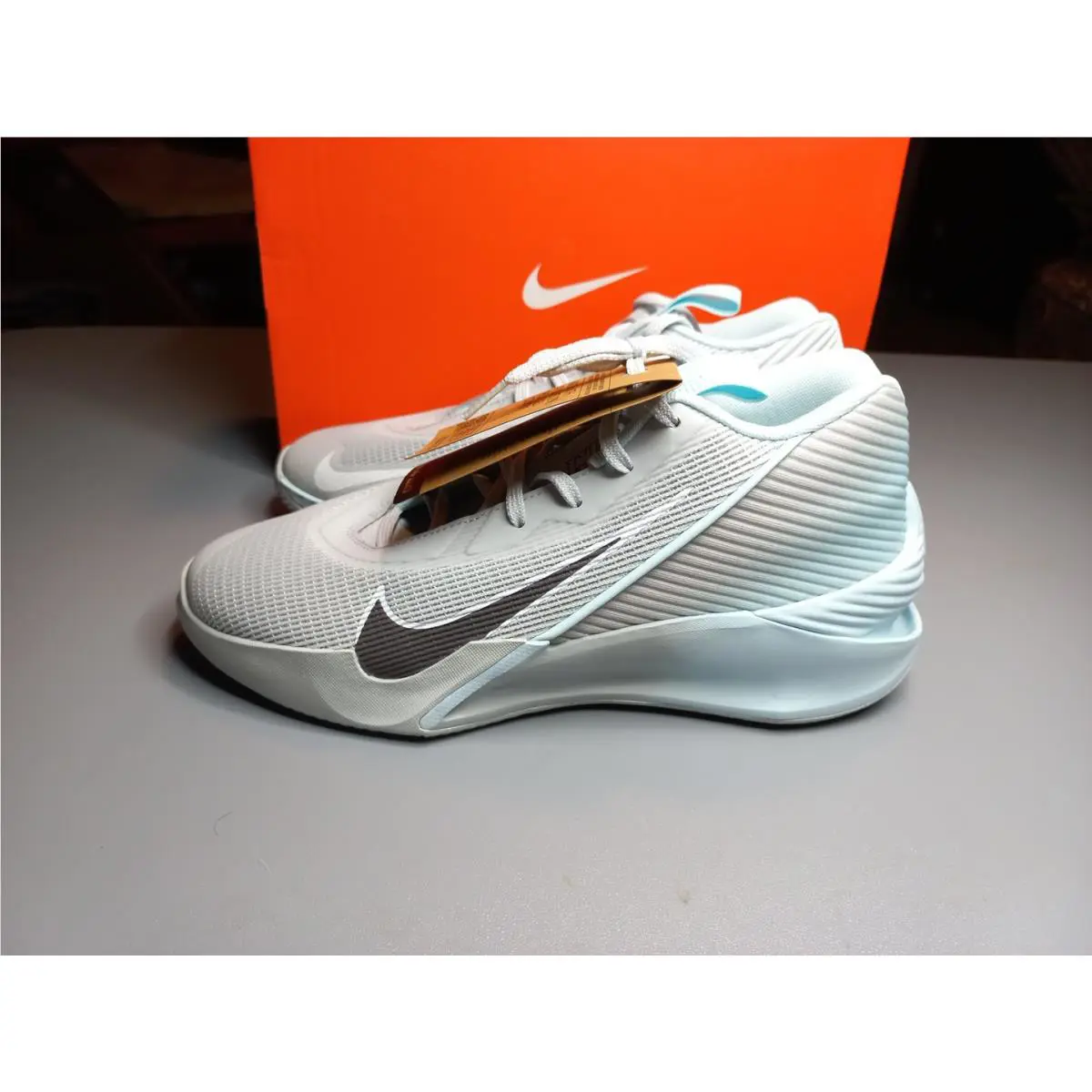 Nike shoes - Nike G.T. Jump Academy - Jump Academy - FV5524-002 - Gray Blue (UPC: 197859205738) 2
