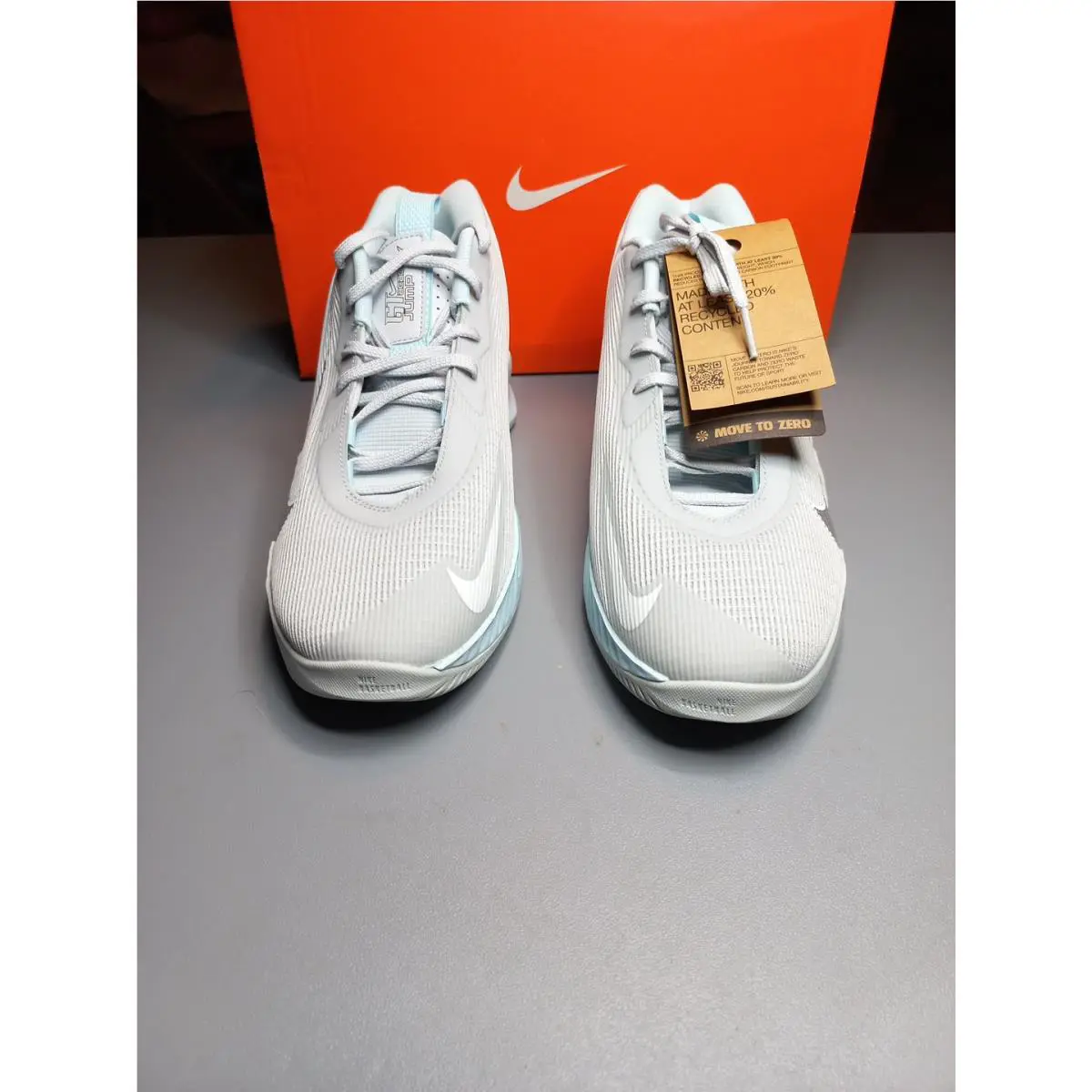Nike shoes - Nike G.T. Jump Academy - Jump Academy - FV5524-002 - Gray Blue (UPC: 197859205738) 3