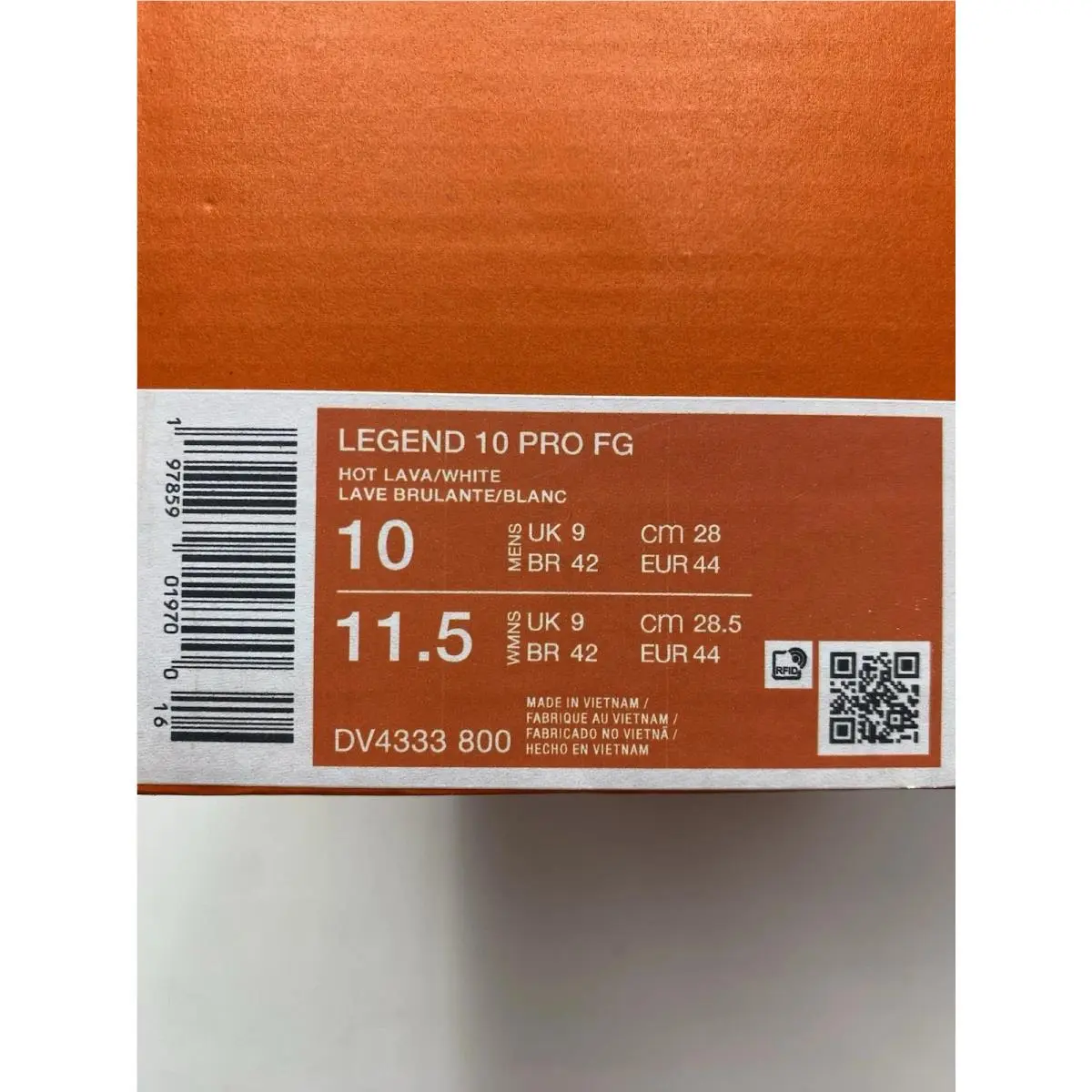 Nike shoes - DV4333800 - DV4333 800 - Hot Lava/White (UPC: 197859019700) 5