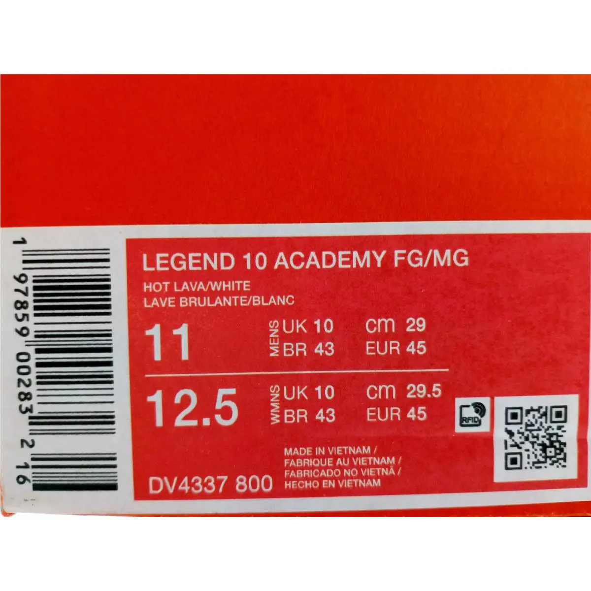 Nike shoes - Nike Legend - Legend - DV4337-800 - Red (UPC: 197859002832) 4