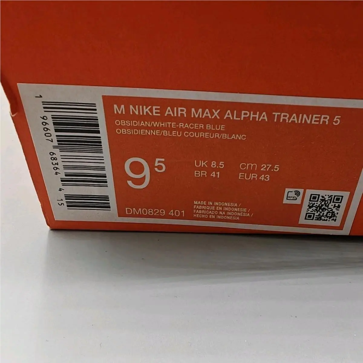 Nike shoes - Nike Air Max Alpha Trainer 5 - DM0829-401 - Blue 9