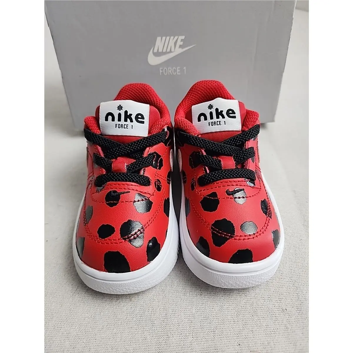Nike shoes - Nike Air Force 1 - Air Force - Red 0