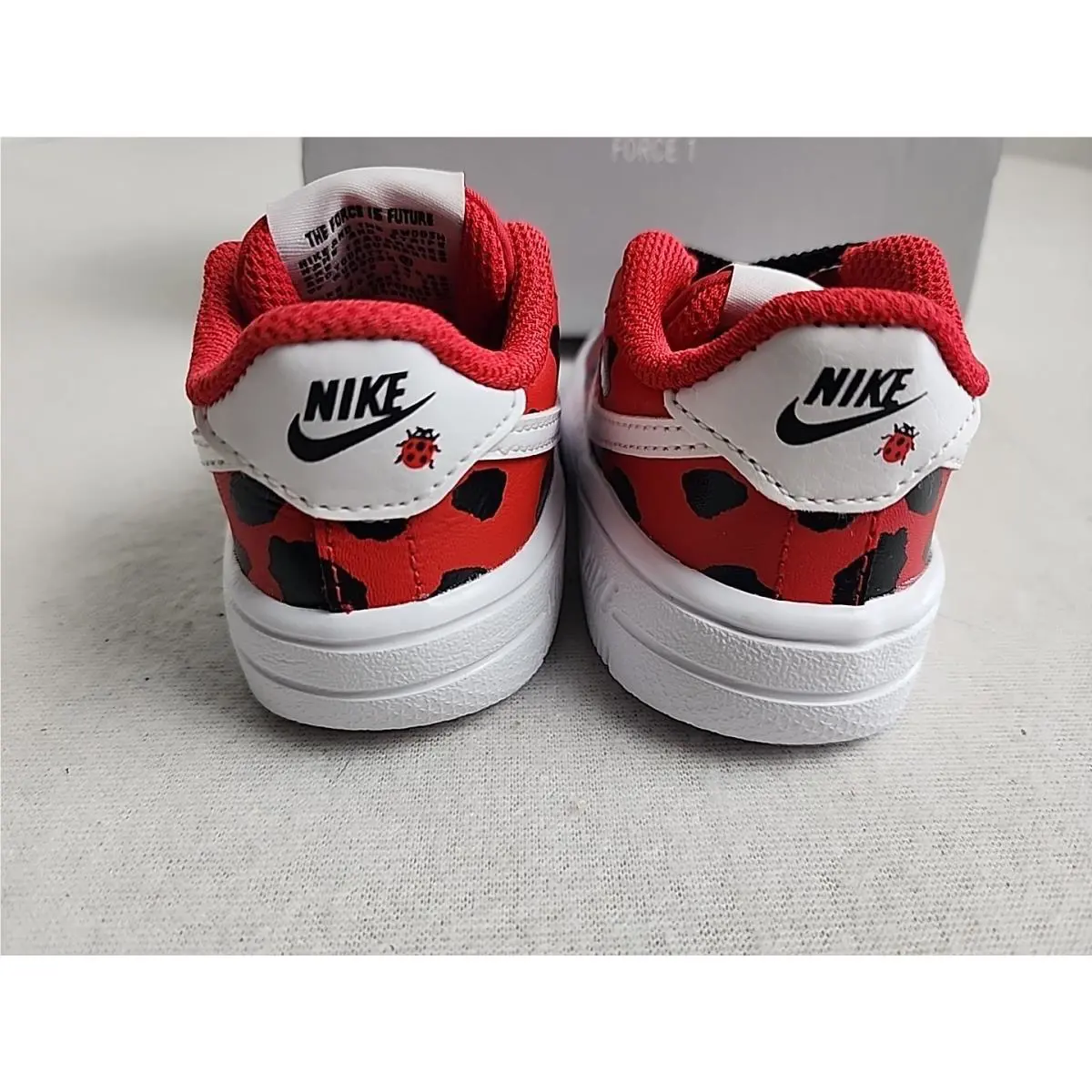 Nike shoes - Nike Air Force 1 - Air Force - Red 2