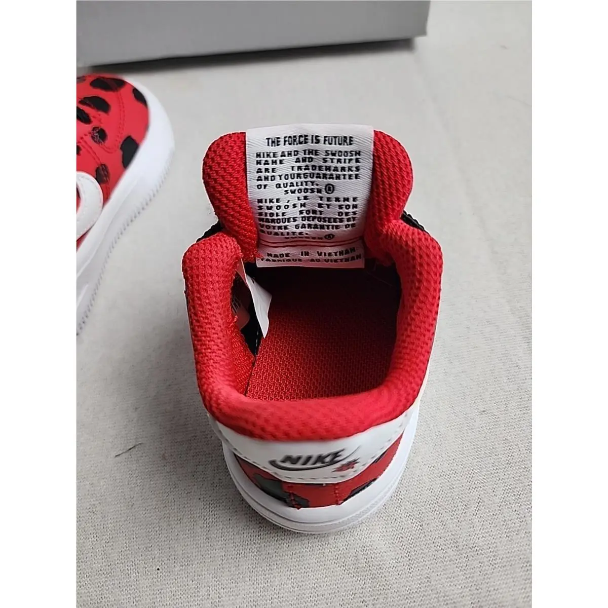 Nike shoes - Nike Air Force 1 - Air Force - Red 5