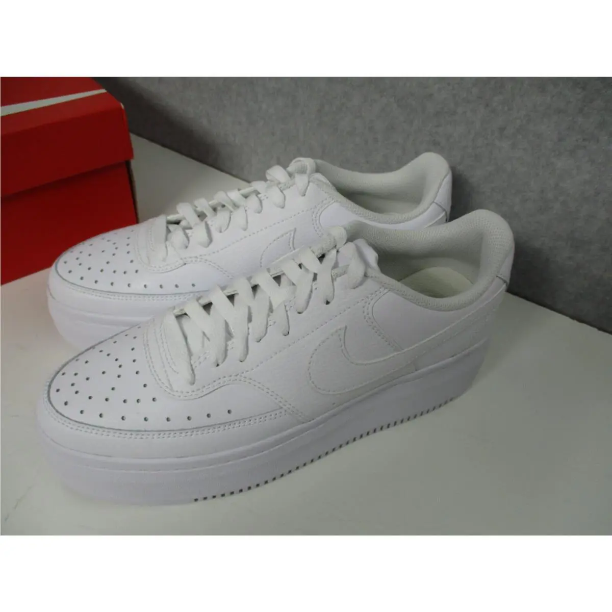 Nike shoes - Court Vision Alta Platform - Court Vision Alta Platform - White 2