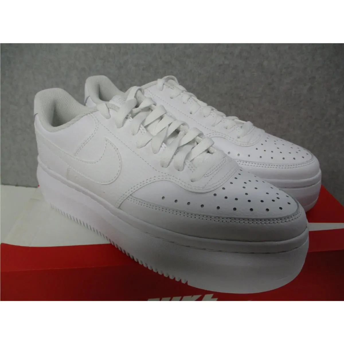 Nike shoes - Court Vision Alta Platform - Court Vision Alta Platform - White 4