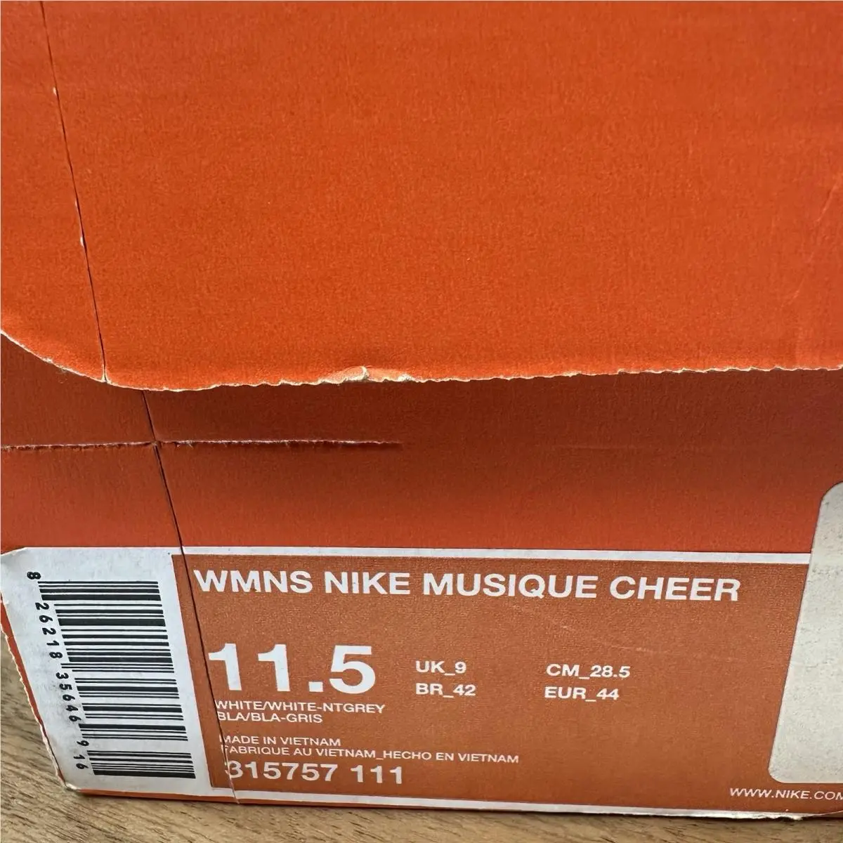 Nike shoes - Nike Musique Cheer - Musique Cheer - 315757 - White 7