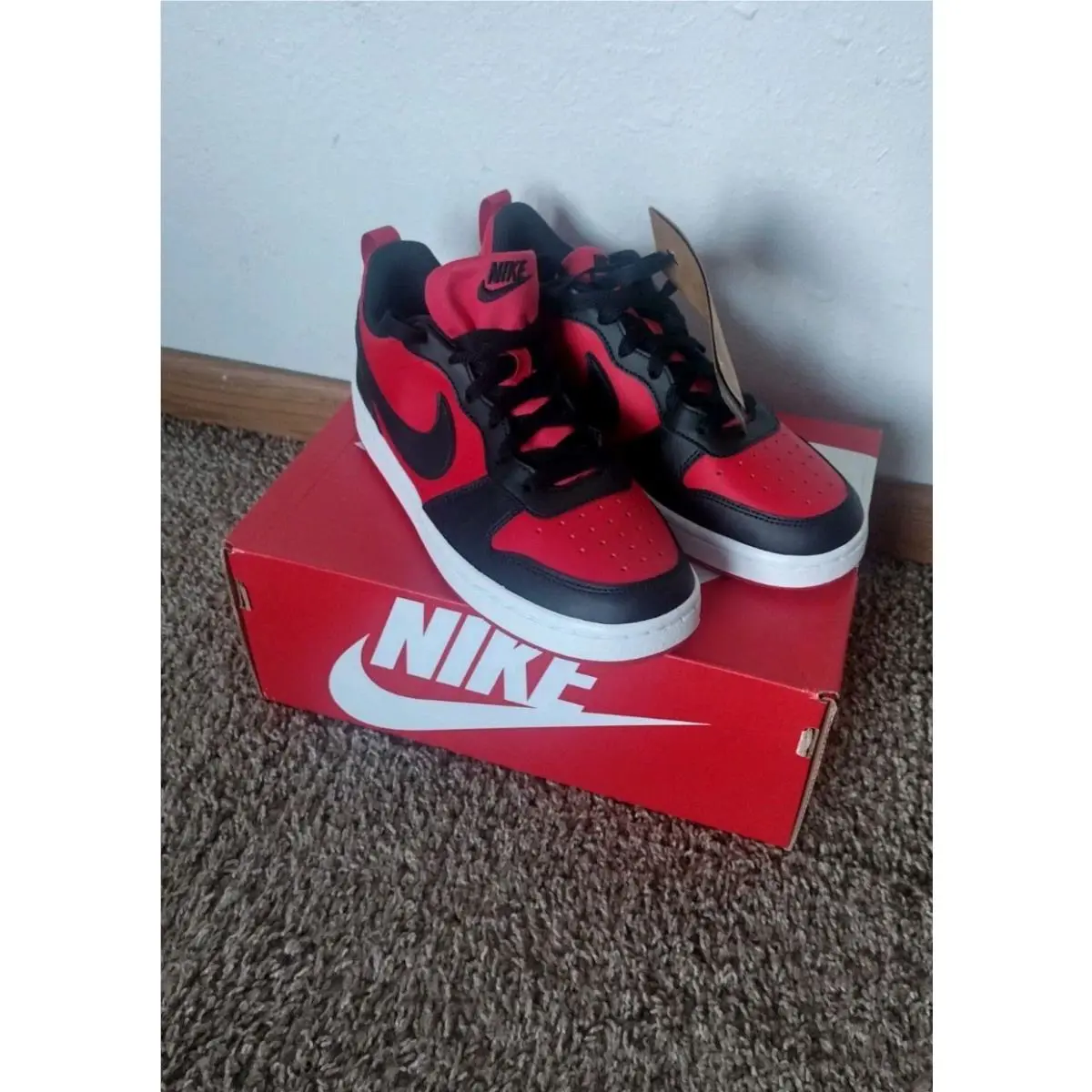 Nike shoes - Nike Court Borough - Court Borough - DV5456 600 - Red (UPC: 196968173747) 0