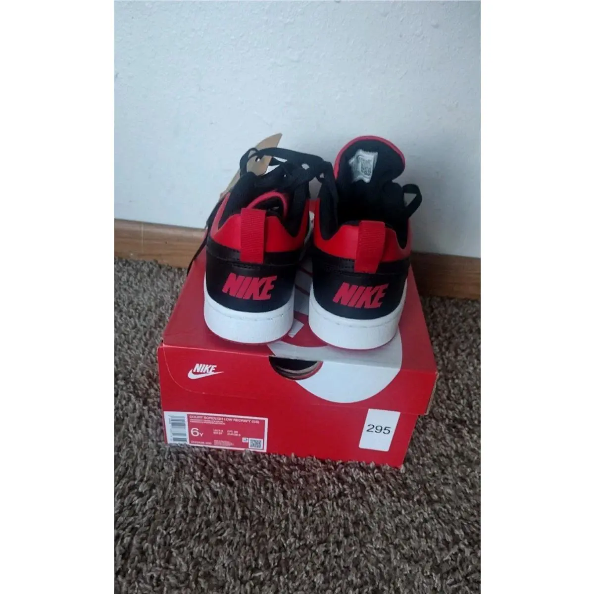 Nike shoes - Nike Court Borough - Court Borough - DV5456 600 - Red (UPC: 196968173747) 4