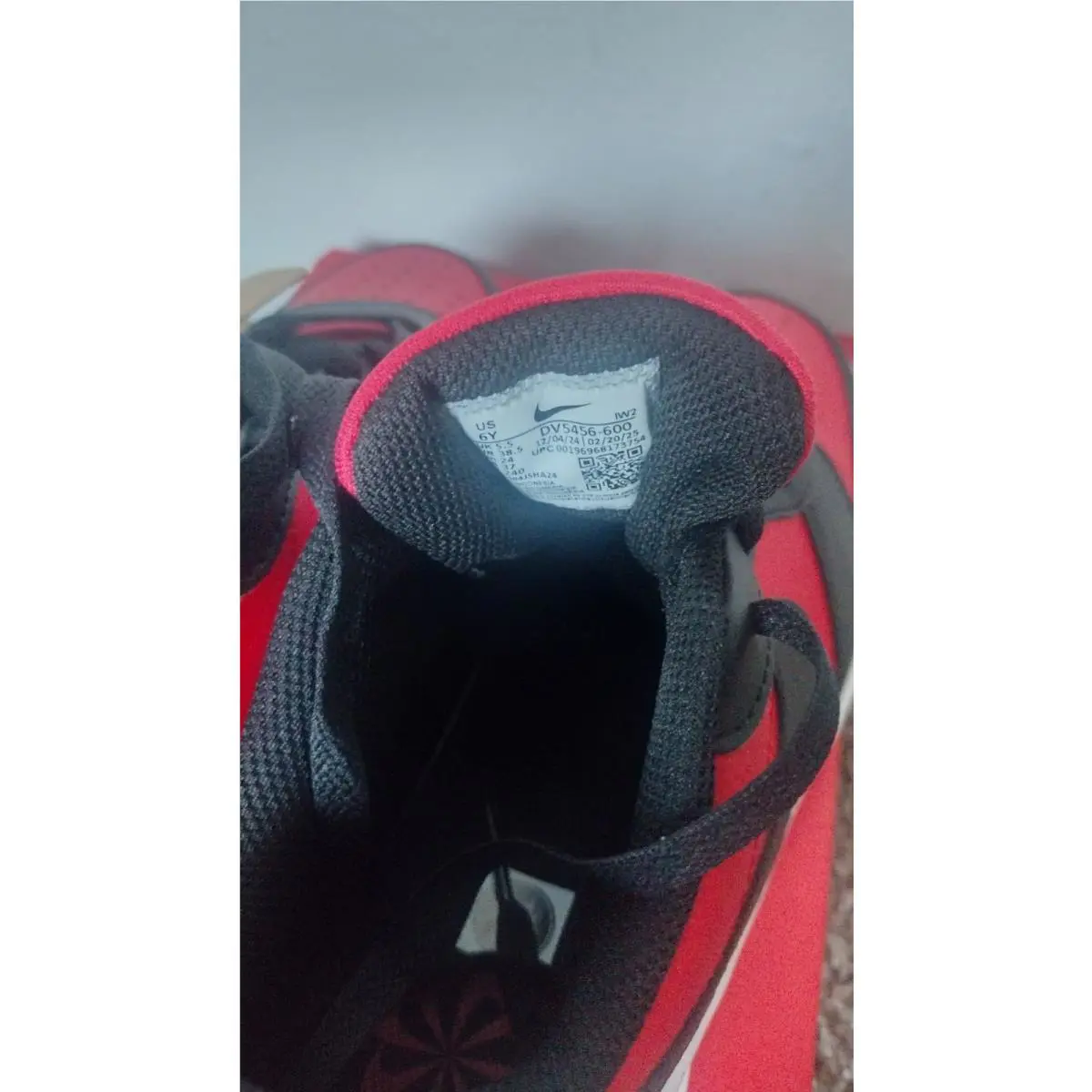 Nike shoes - Nike Court Borough - Court Borough - DV5456 600 - Red (UPC: 196968173747) 6