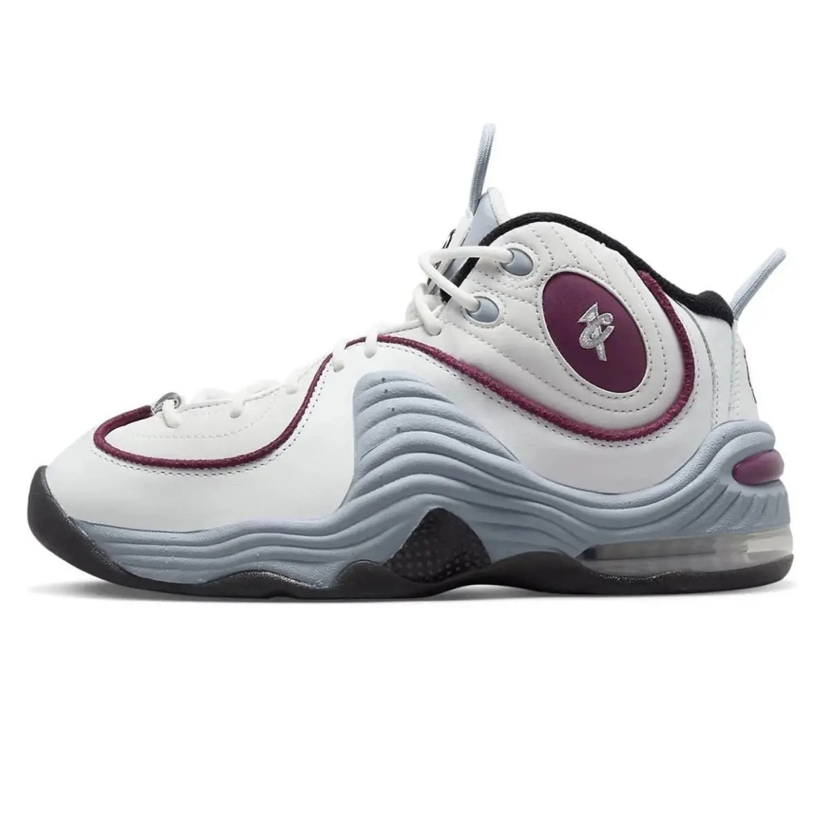 Nike Air Penny 2 Mens Size 5.5 Basketball Shoes White/grey DV1163 100 - White