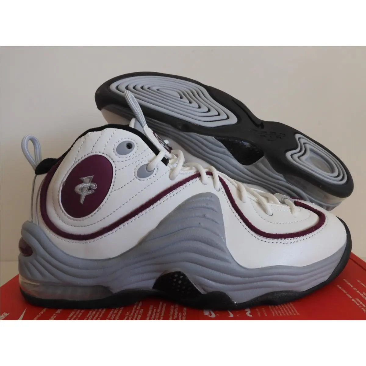 Mens Nike Air Max Penny II 2 Summit White-rosewood SZ 10 DV1163-100 - White