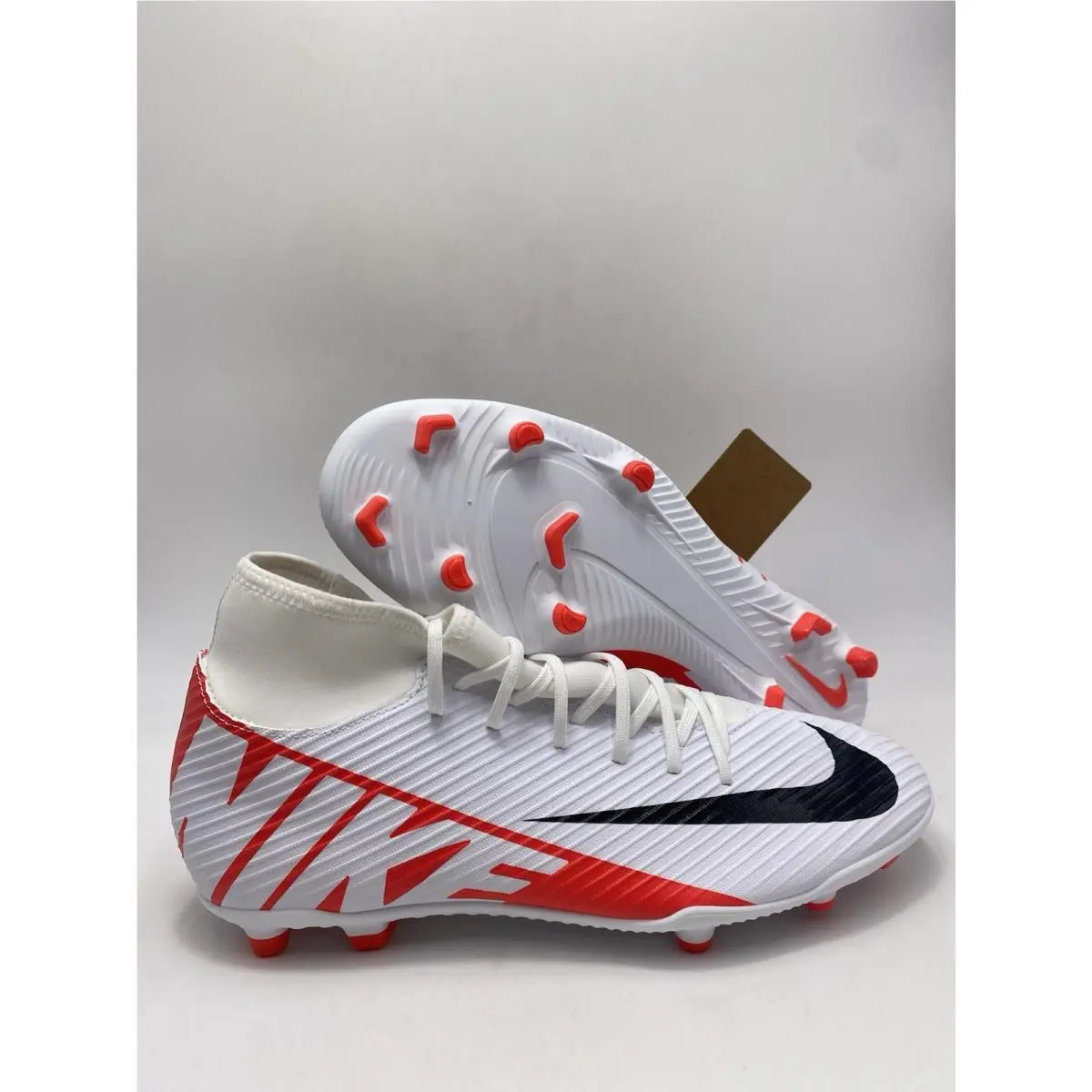 Nike Superfly 9 Club Fg/mg Bright Crimson White Black DJ5961 600 Men`s Sz 7