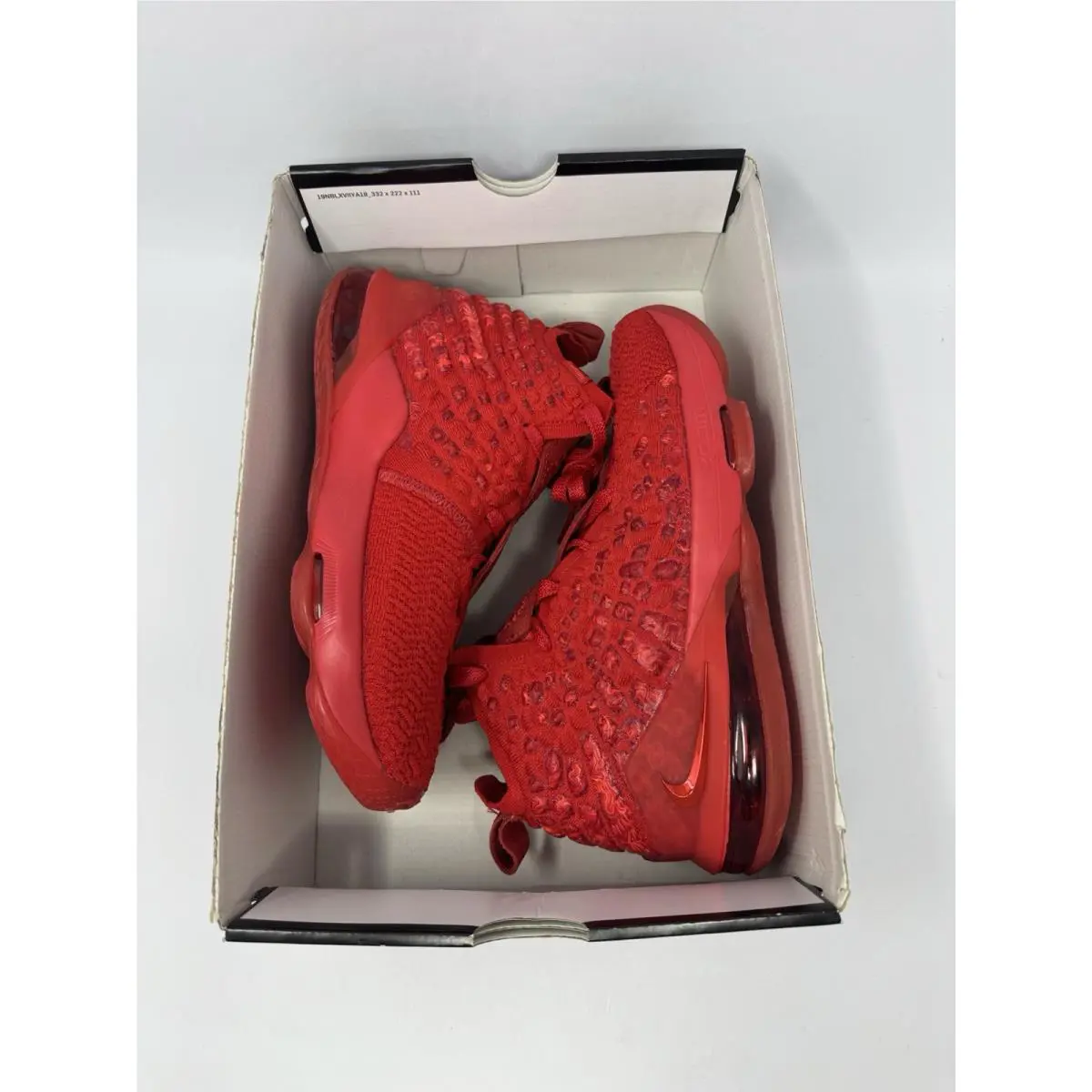 Nike shoes - LeBron 17 - LeBron - BQ5594-600 - University Red 5