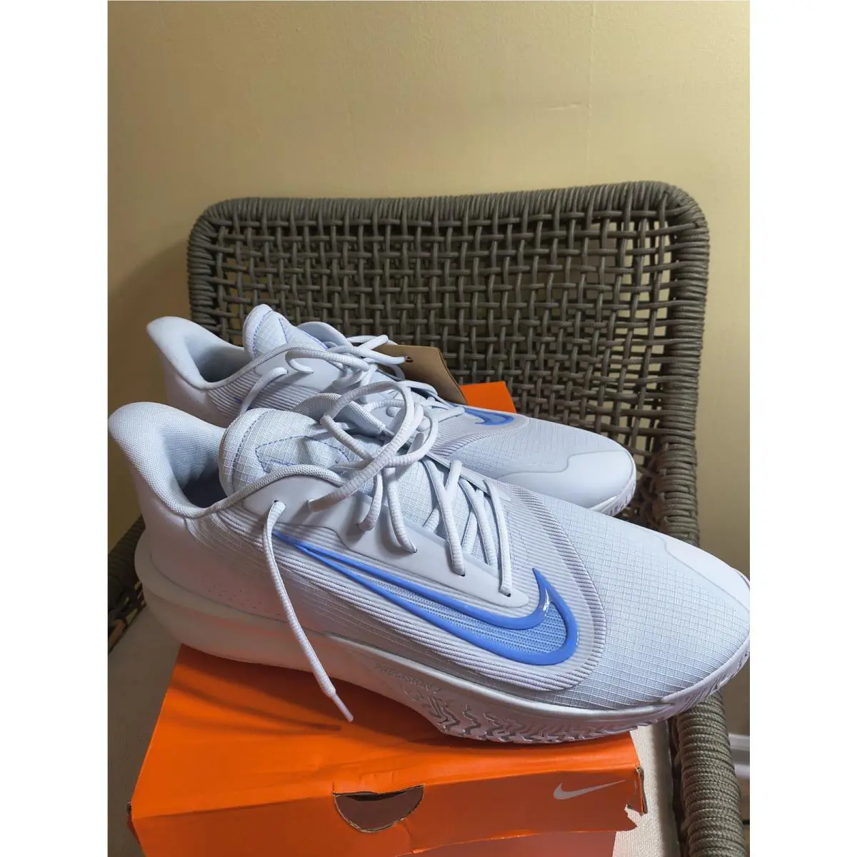 Nike shoes - Nike Precision 7 - Precision - fn4322-004 - Grey / Royal Pulse (UPC: 197600176096) 1