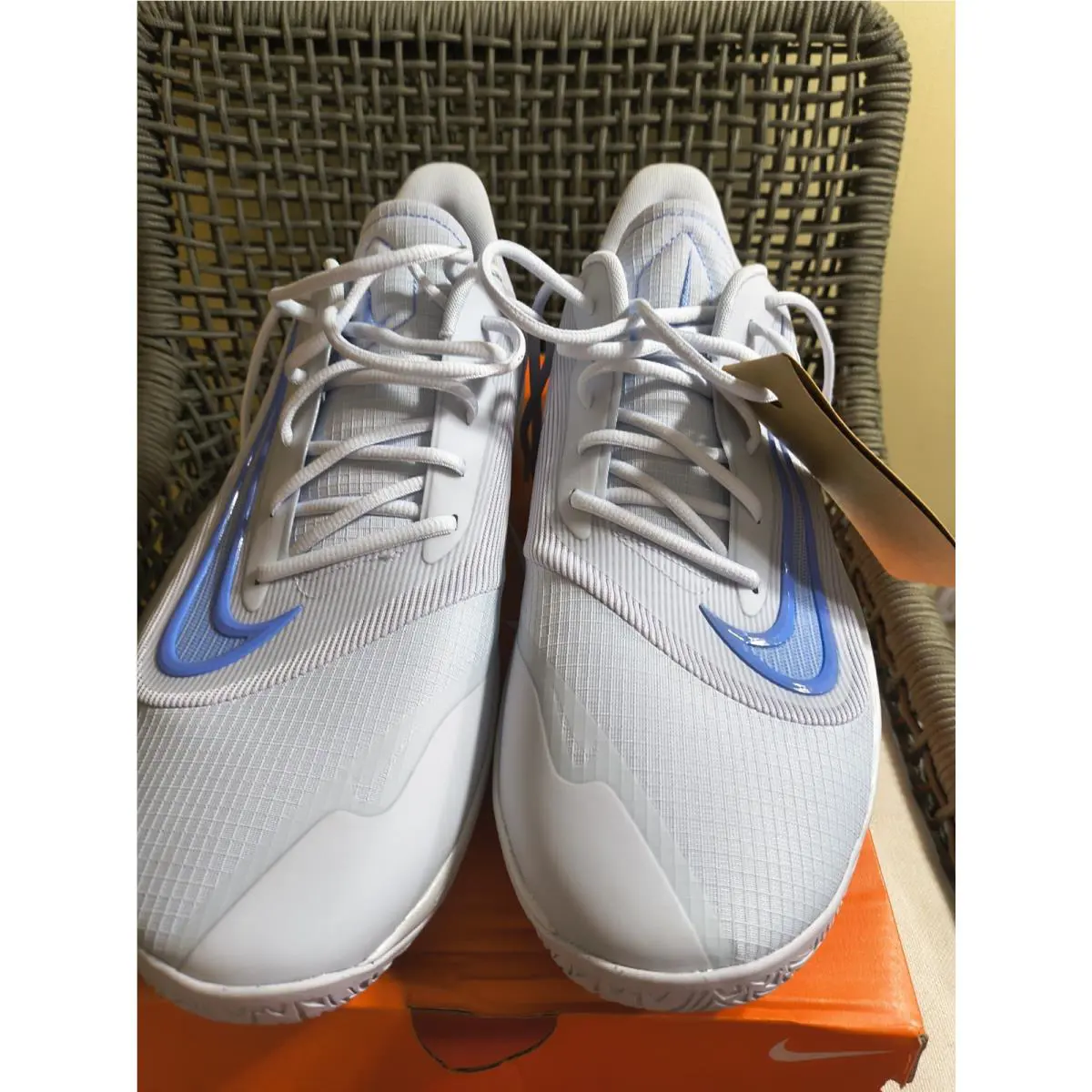 Nike shoes - Nike Precision 7 - Precision - fn4322-004 - Grey / Royal Pulse (UPC: 197600176096) 3
