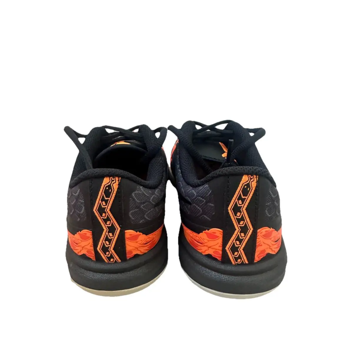 Nike shoes - Nike KB Mentality - Mentality - Black Orange Gray 2
