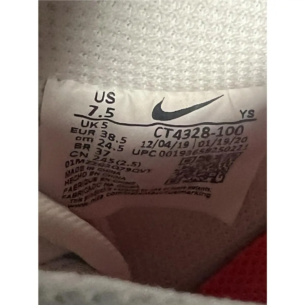 Nike shoes - Nike Air Force 1 - Air Force - CT4328-100 - White 8