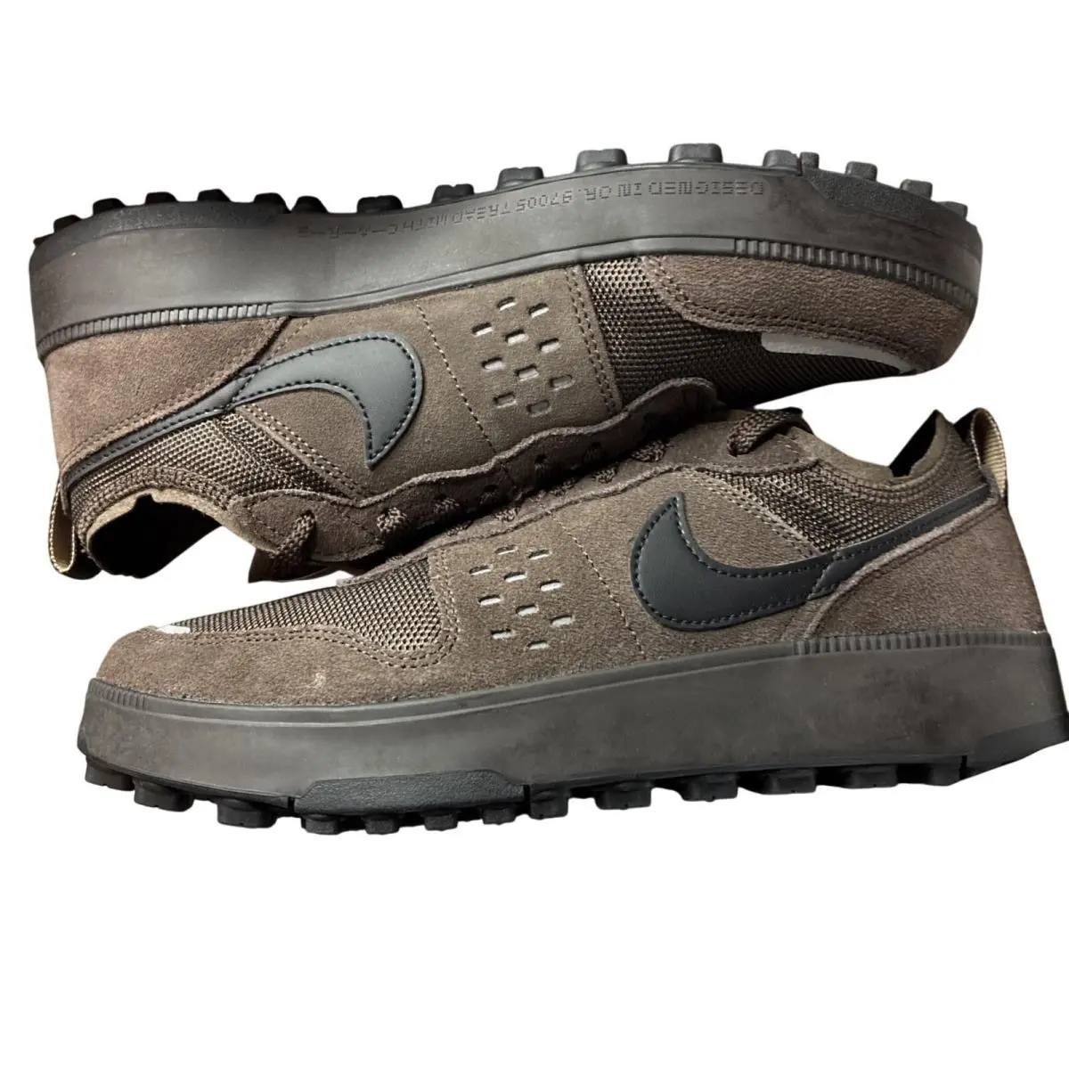 Nike City Mens Size 9 Baroque Brown Black Athletic Shoes Sneakers FZ3863 201