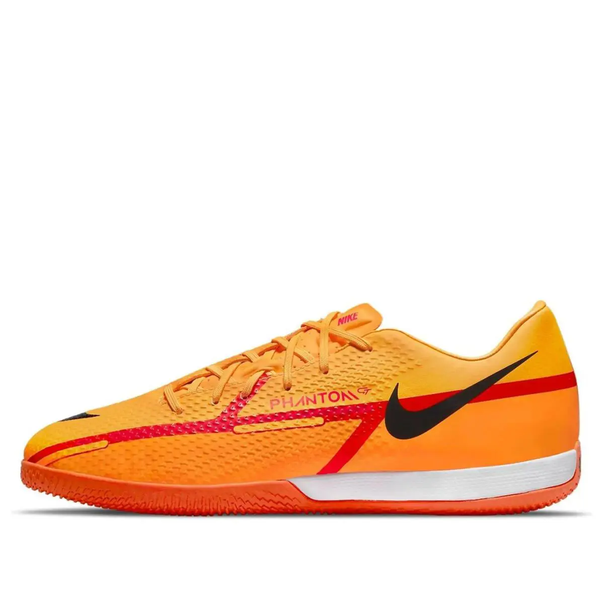 Nike Phantom GT2 Academy IC Orange/black DC0765-808 Men`s Size 12 - Orange
