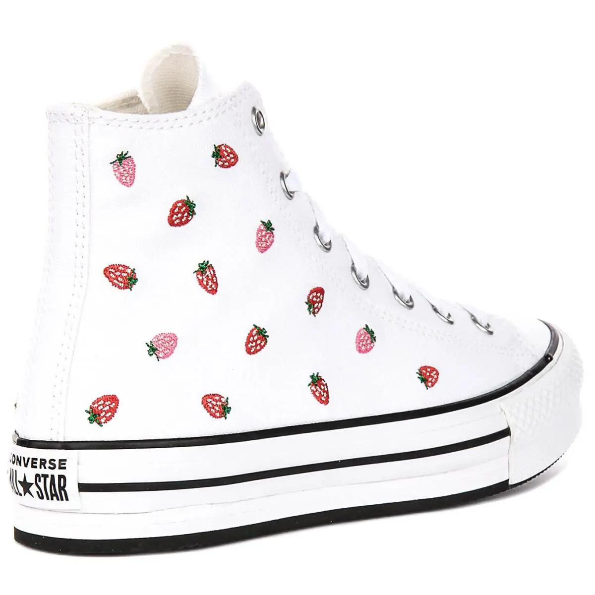 Converse shoes - White Red 1