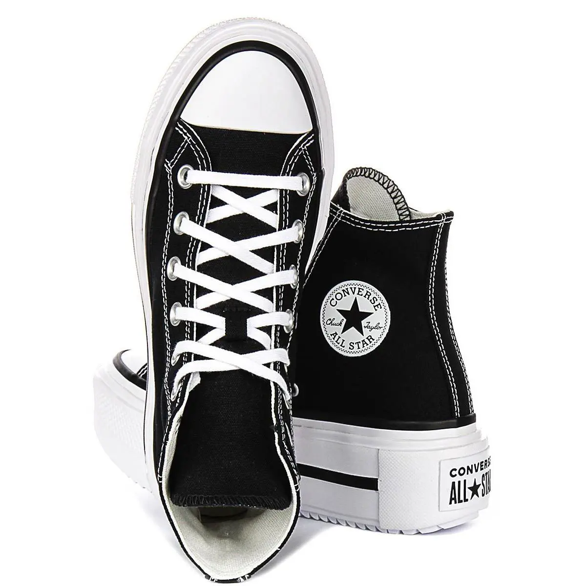 Converse shoes - Black White 2