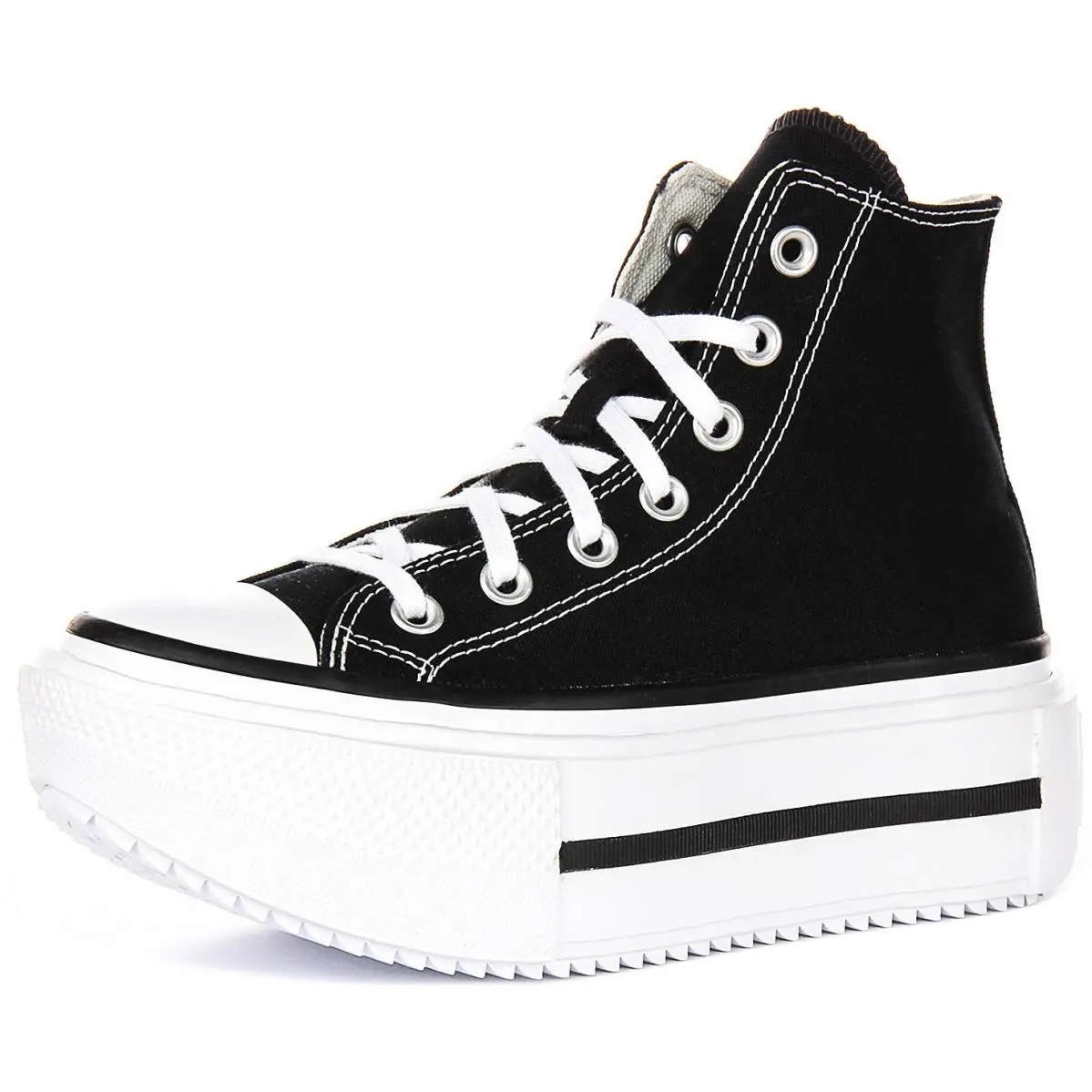 Converse shoes - Black White 4