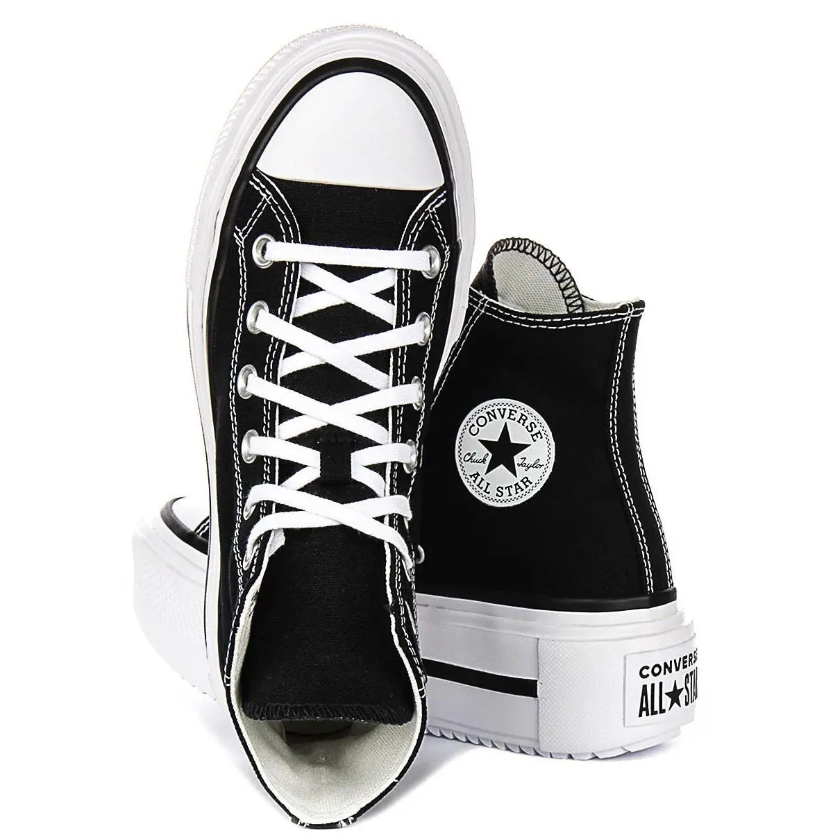 Converse shoes - Black White 8