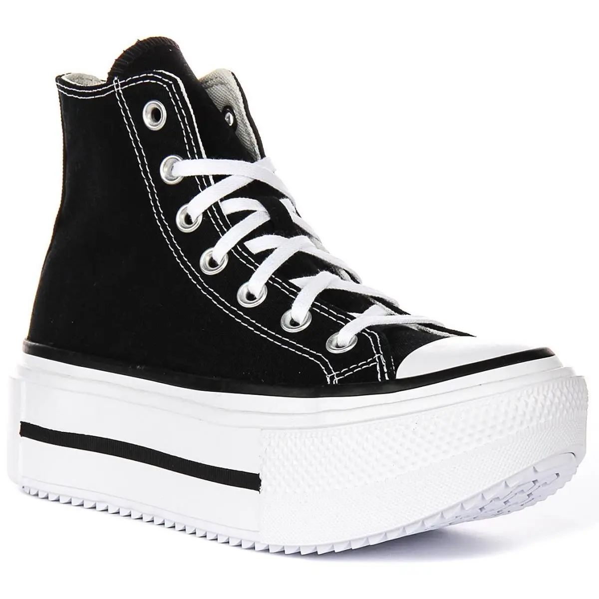Converse shoes - Black White 5