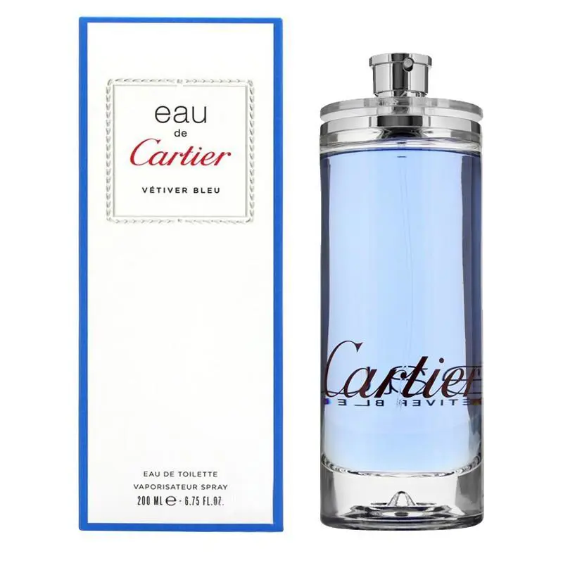Eau De Cartier Vetiver Bleu by Cartier 6.75 oz/200ml Edt Spray //rare