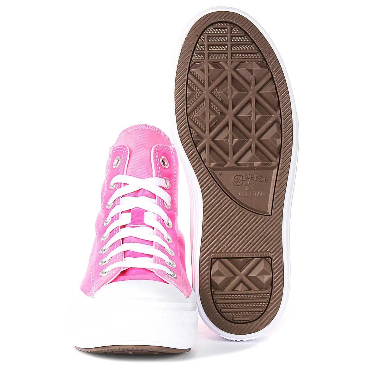 Converse shoes - Pink White 3