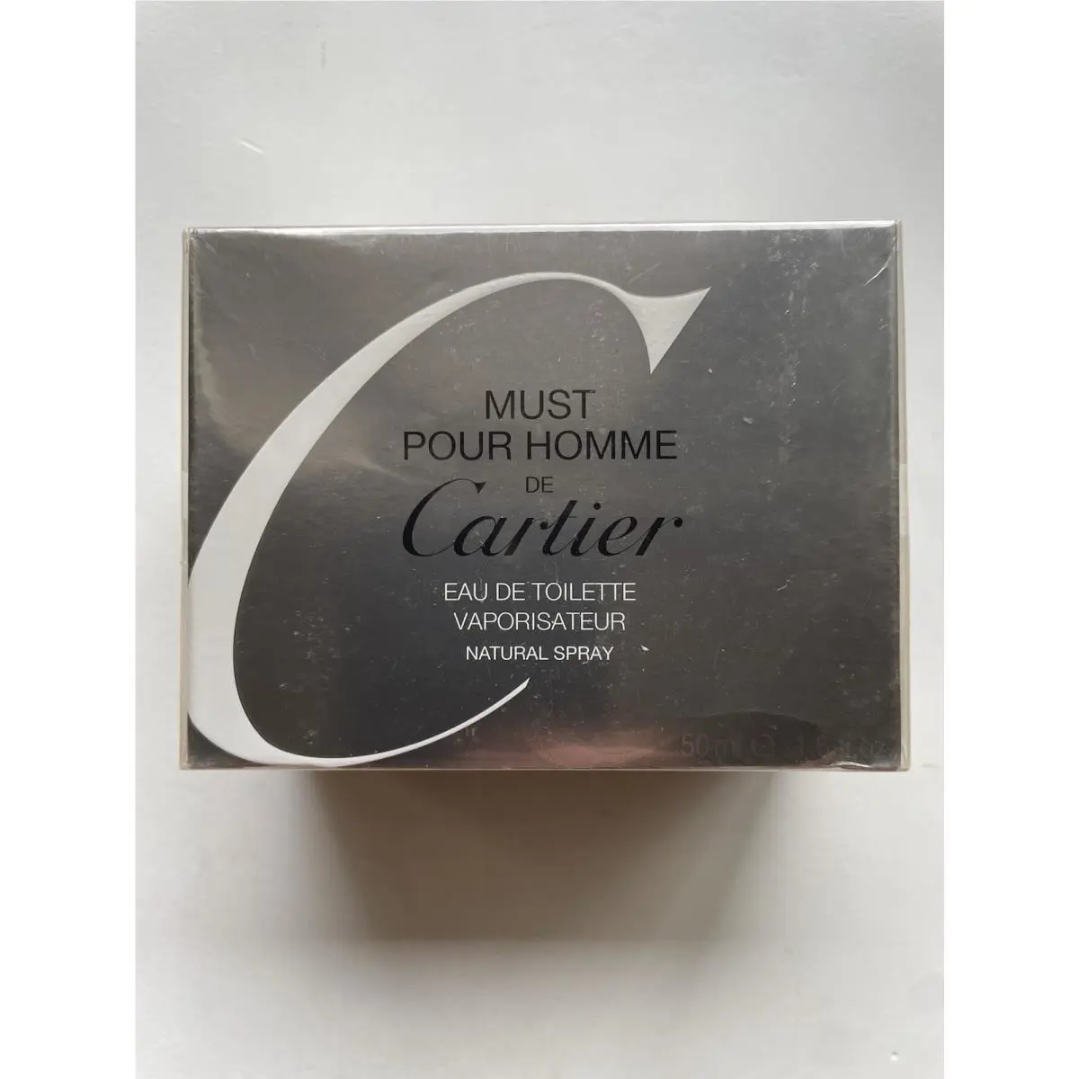 Cartier Must Pour Homme De Cartier Gold 50ml 1.7oz Eau de Toilette