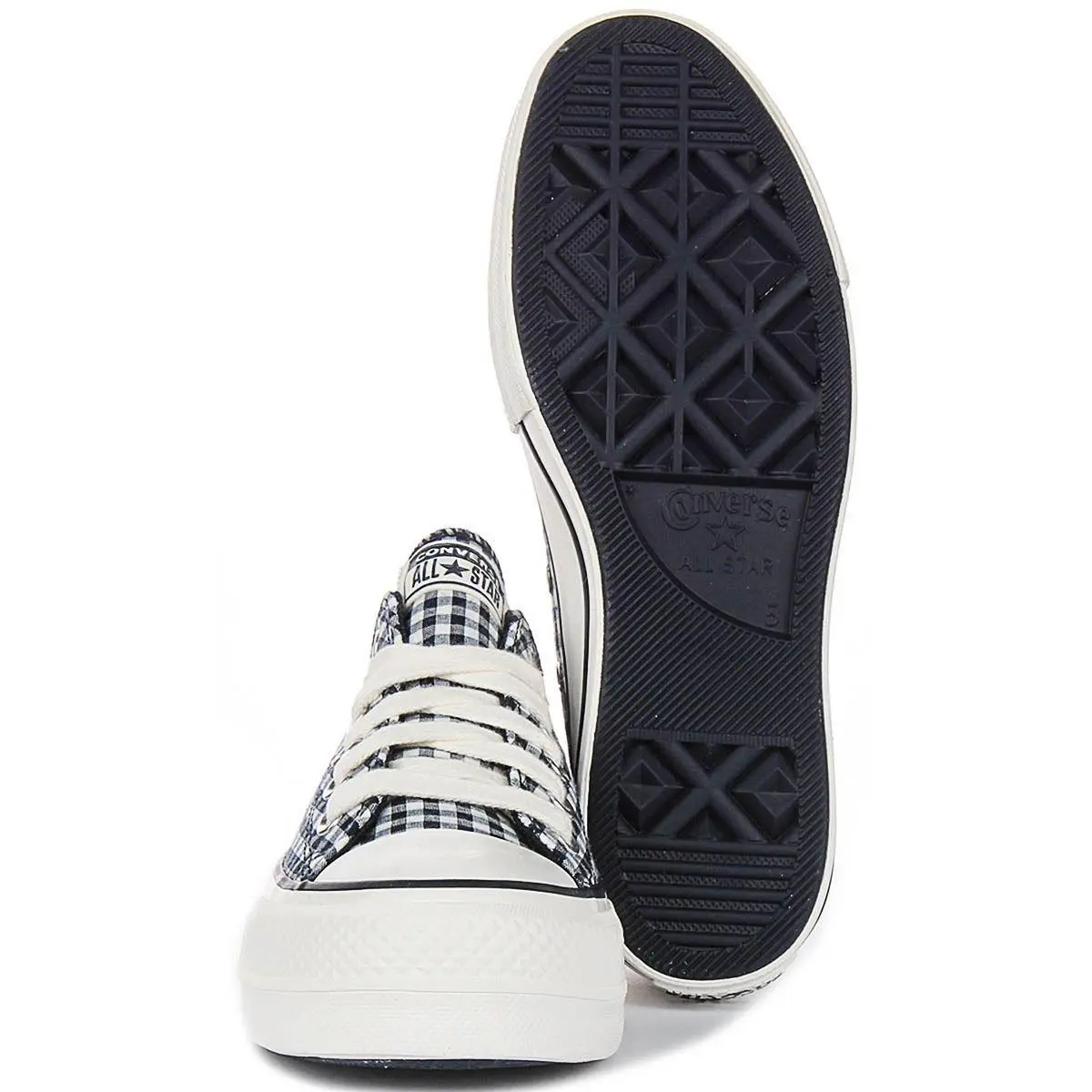 Converse shoes - White Black 15