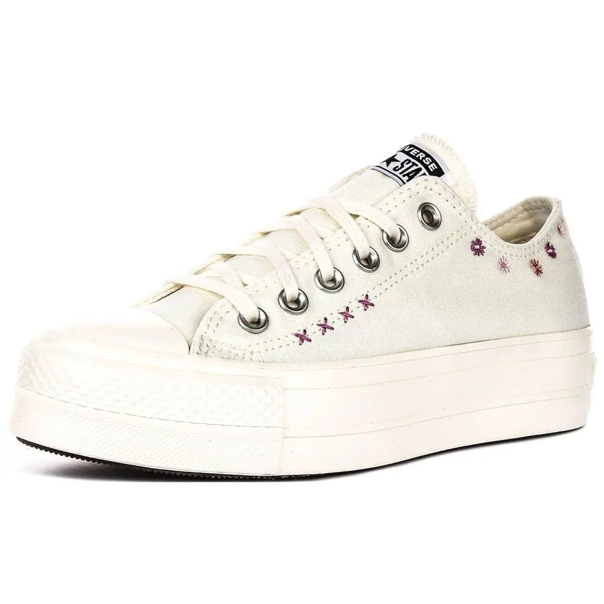 Converse shoes - White Purple 4