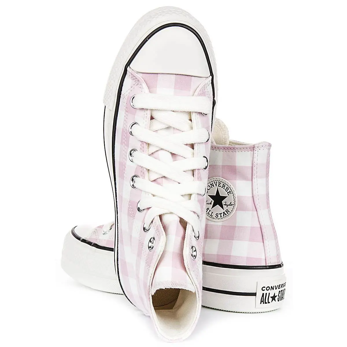 Converse shoes - White Pink 2
