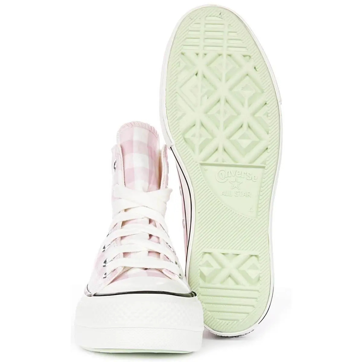Converse shoes - White Pink 3