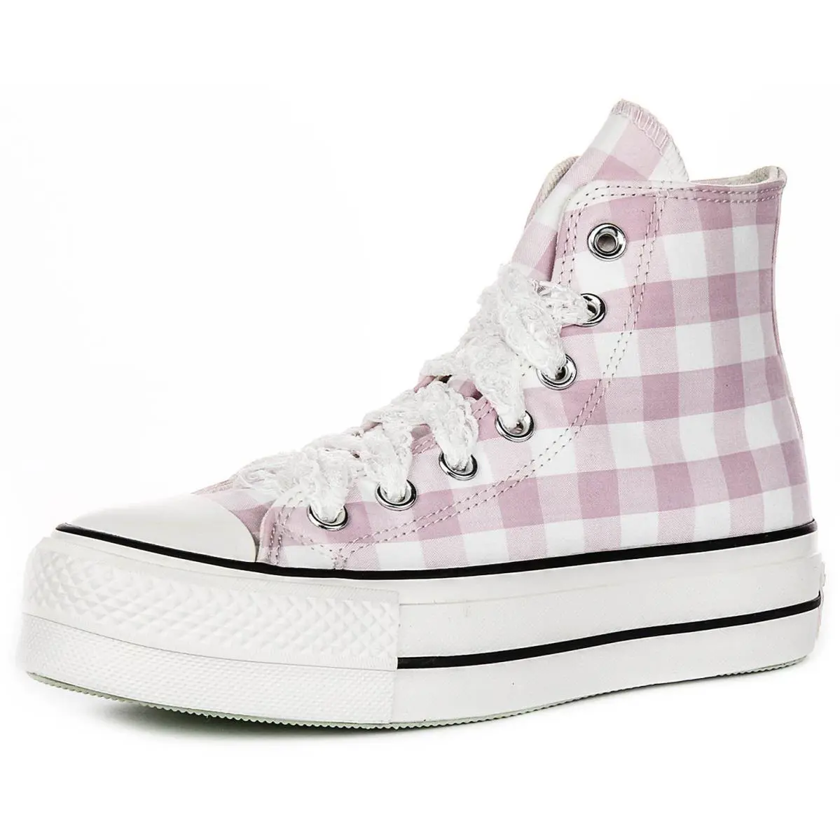 Converse shoes - White Pink 4