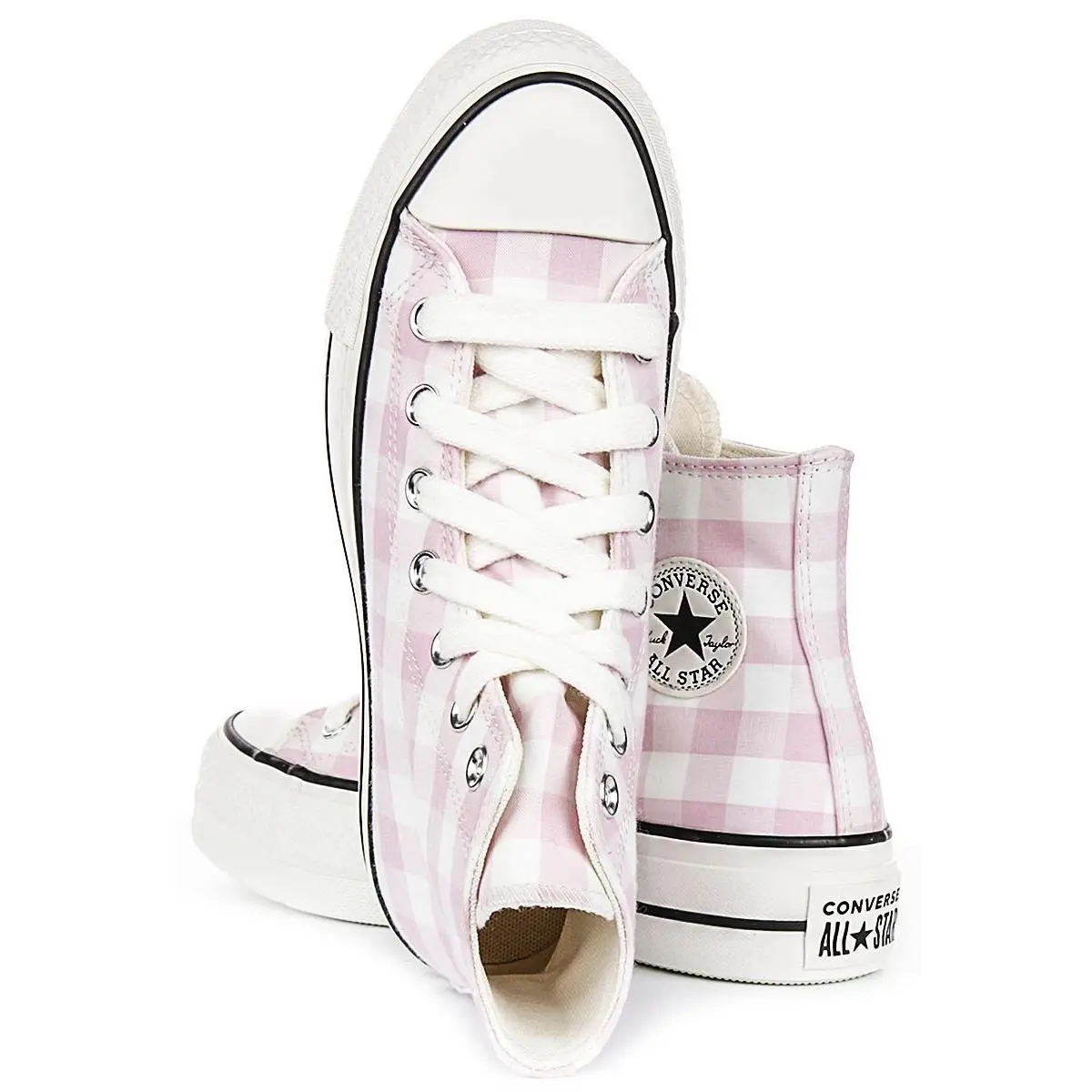 Converse shoes - White Pink 8