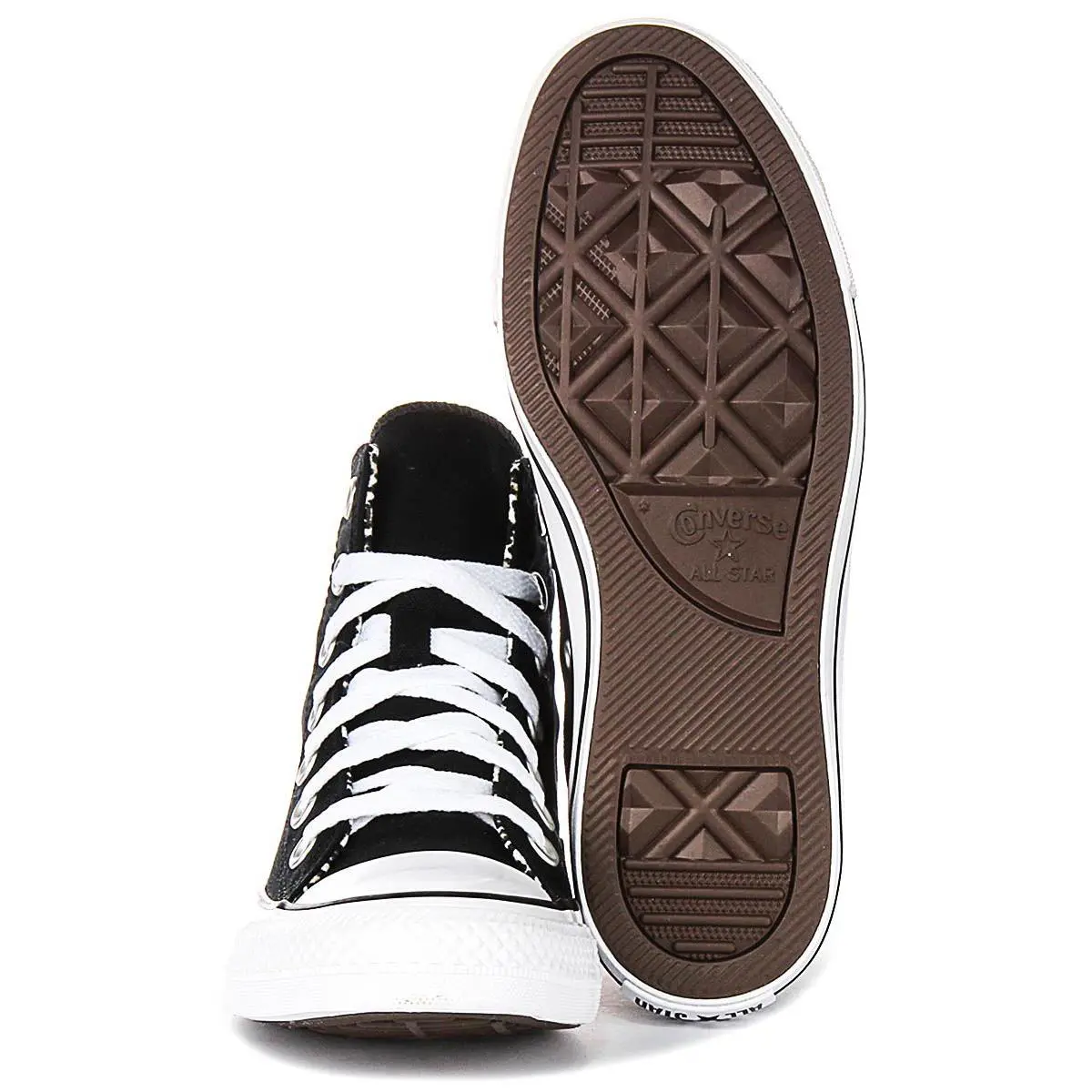 Converse shoes - Black White 3